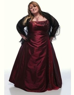 evening gowns for curvy ladies